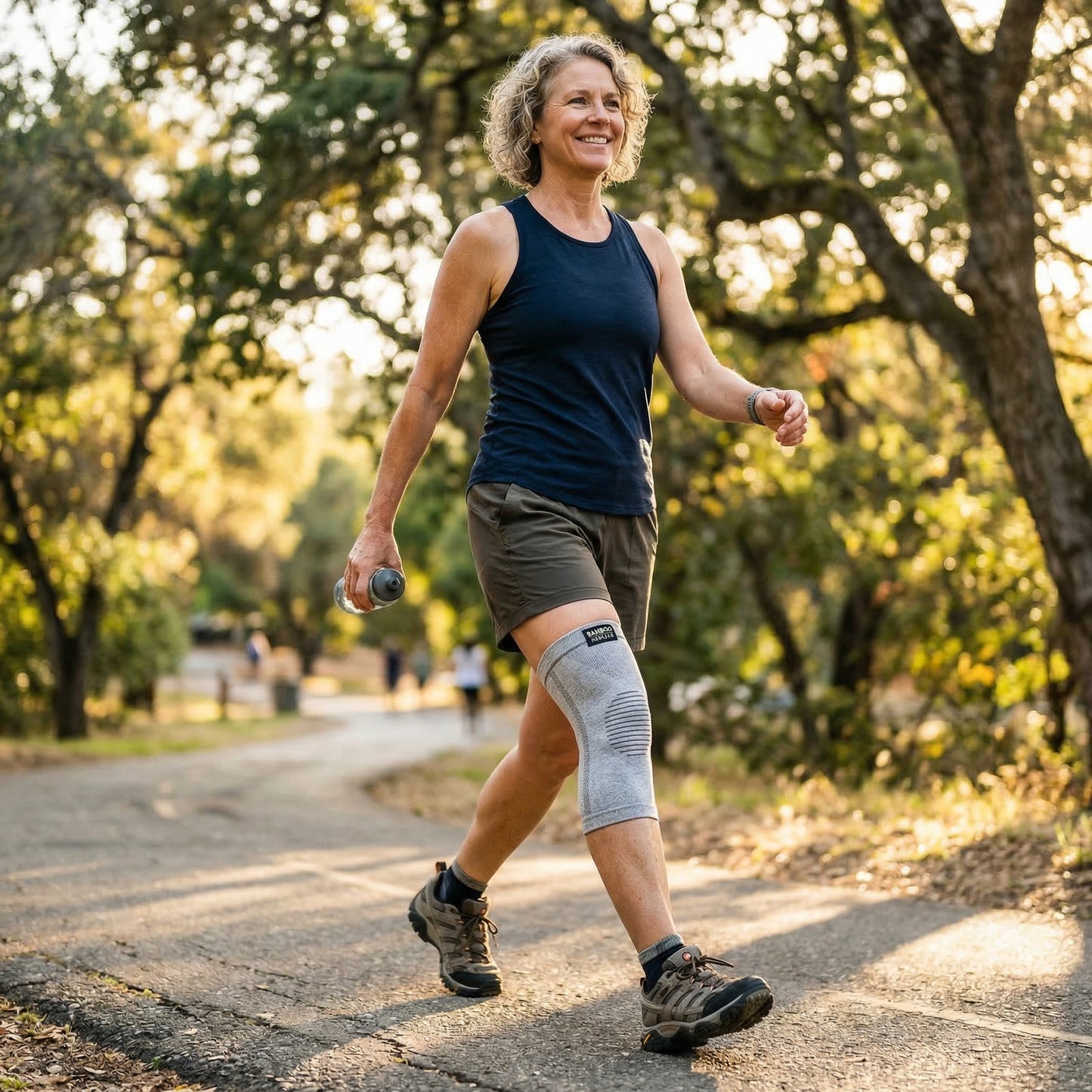 Bamboo Knee Sleeve Lifestyle