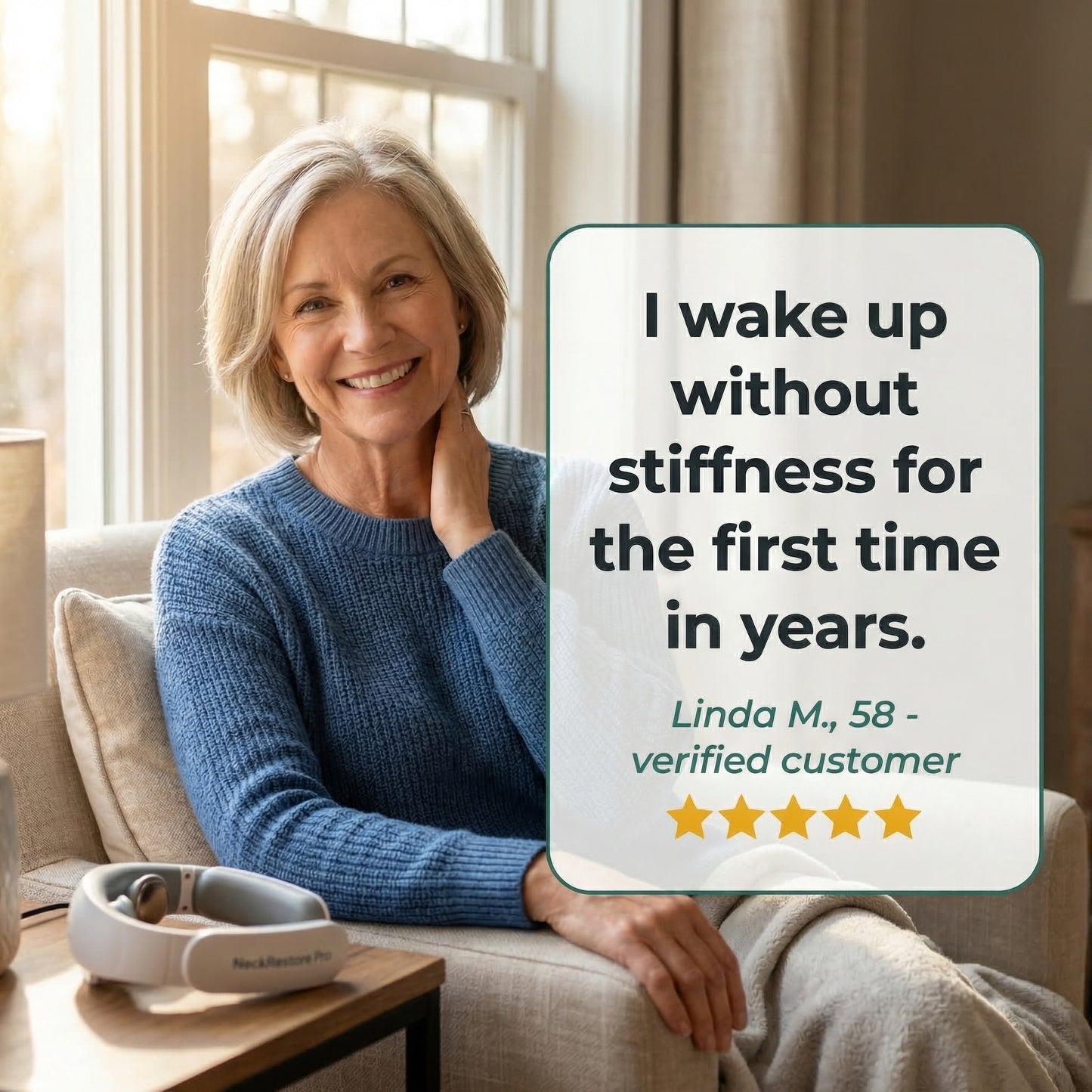 NeckRestore Pro™ — 3-in-1 Cervical Therapy System