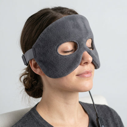 Masque Chauffant Electrique - Soulagement Sinus & Migraines - ThermoSinus Pro