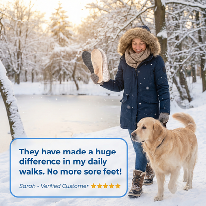 Plush orthopedic insole - NovaStep