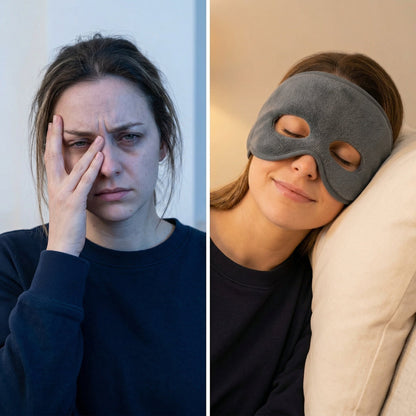 Masque Chauffant Electrique - Soulagement Sinus & Migraines - ThermoSinus Pro