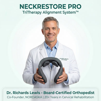 NeckRestore Pro™ — 3-in-1 Cervical Therapy System