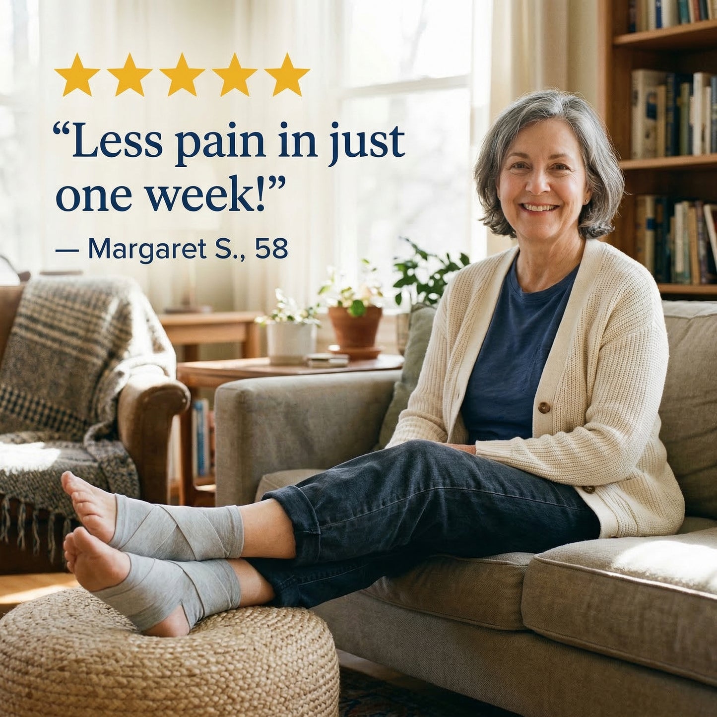 Premium BambooFlex™ Ankle Recovery Sleeve