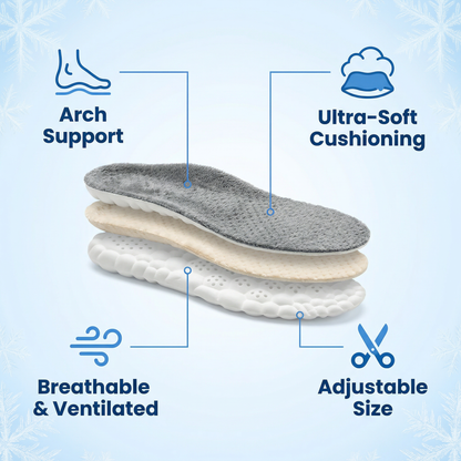 Plush orthopedic insole - NovaStep