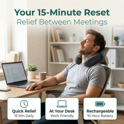 NeckRestore Pro™ — 3-in-1 Cervical Therapy System