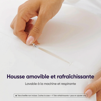 ELLOW™ - oreiller ergonomique breveté doté de 6 zones de sommeil