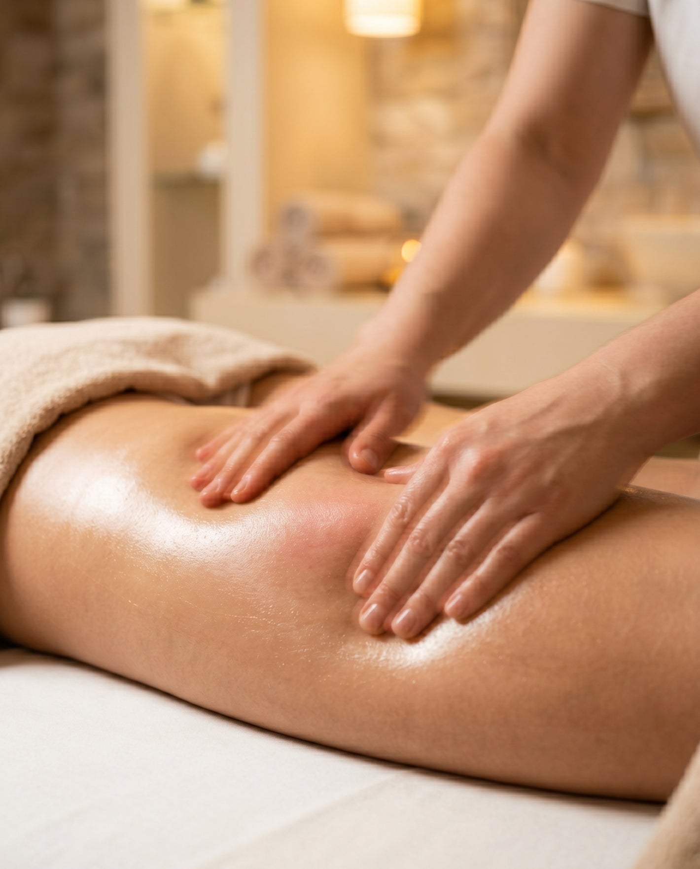 Etape 3 - Massage circulaire