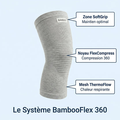 Genouillère haut de gamme en bambou
