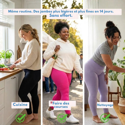 Leggings MoveLift 3D – Dites adieu naturellement à la douleur et au gonflement du lipœdème.