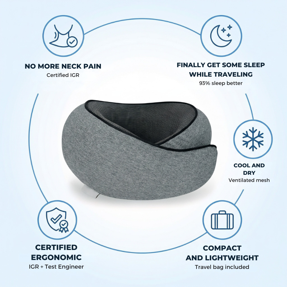 Happy™ - The Travel Pillow