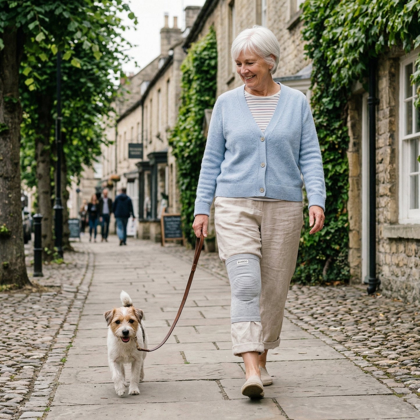Genouillère haut de gamme en bambou