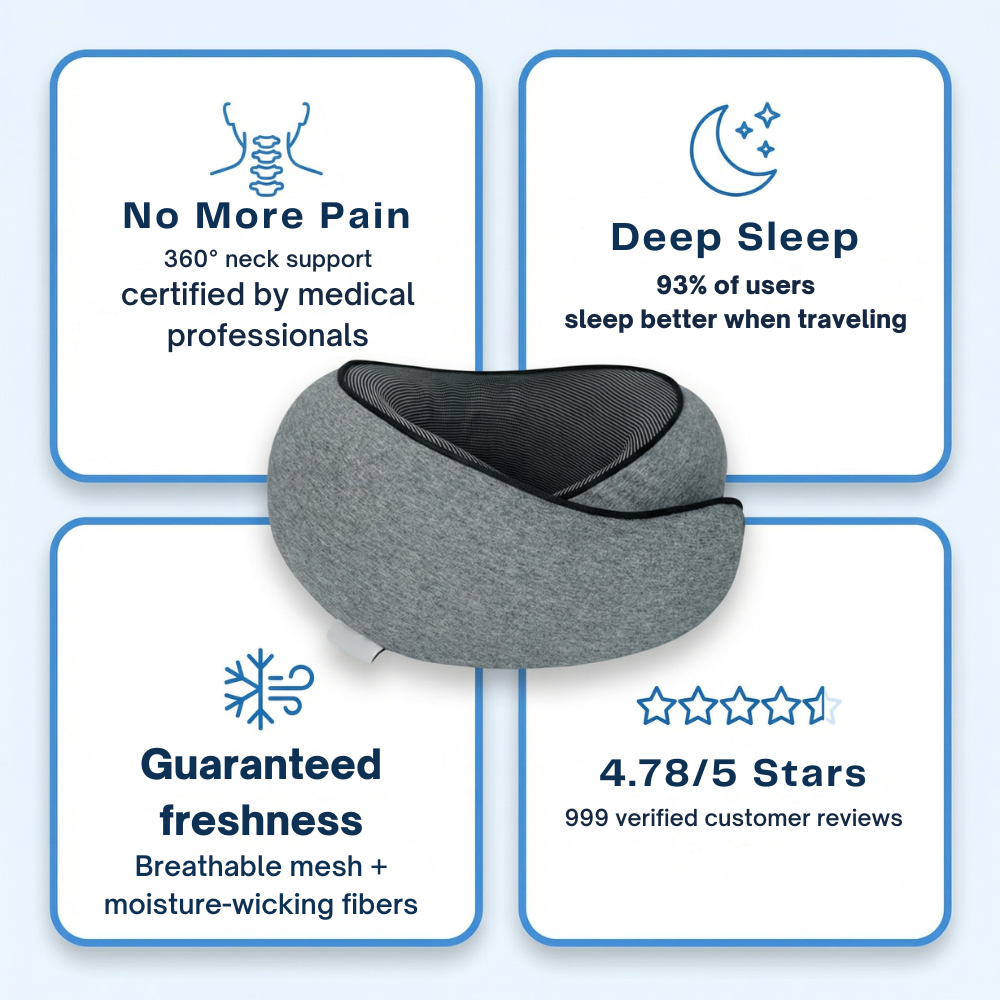 Happy™ - The Travel Pillow