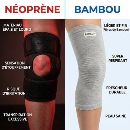 Genouillère haut de gamme en bambou