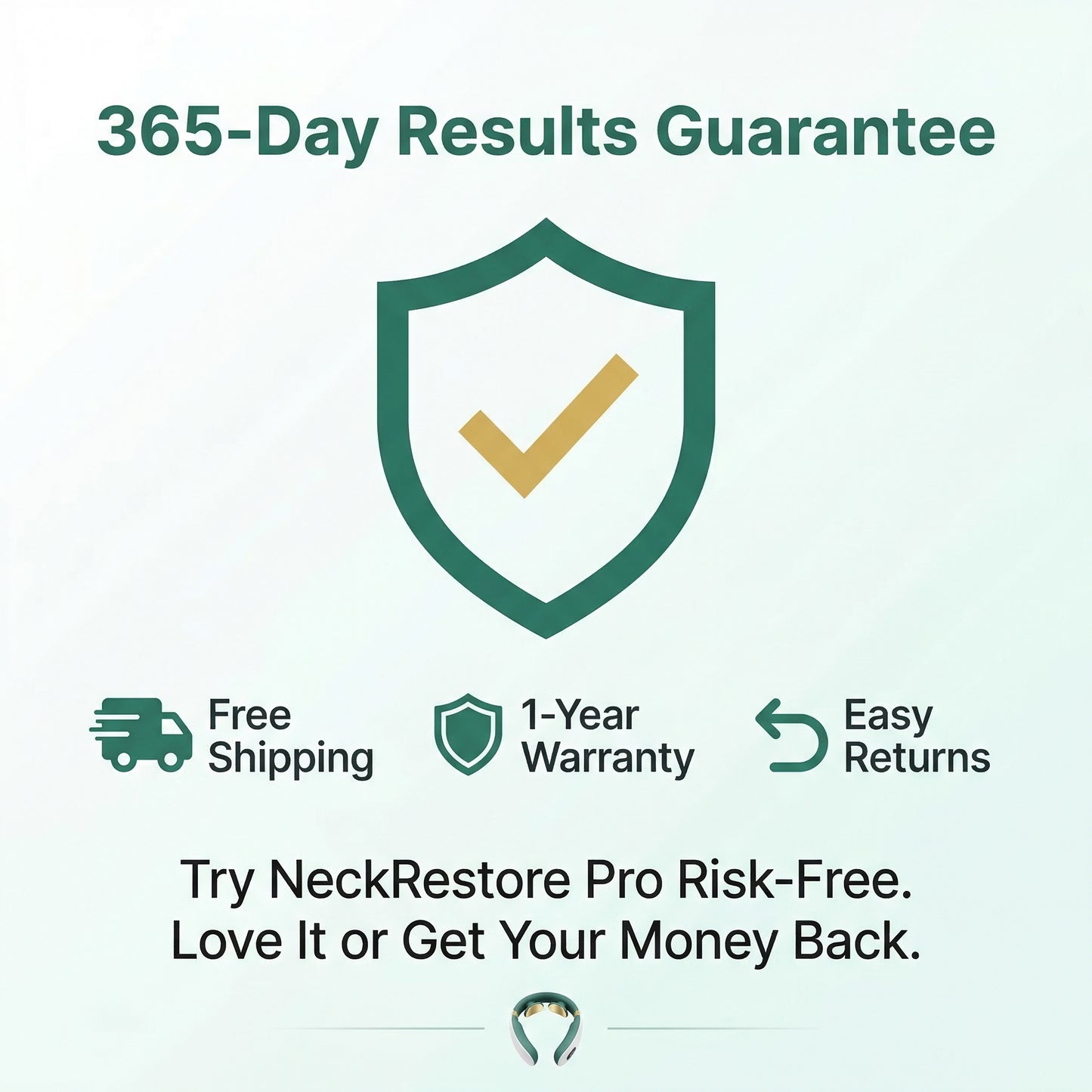 NeckRestore Pro™ — 3-in-1 Cervical Therapy System