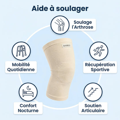 Genouillère haut de gamme en bambou