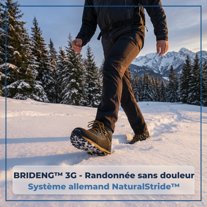 BRIDENG - Chaussures de randonnée antidérapantes 3G