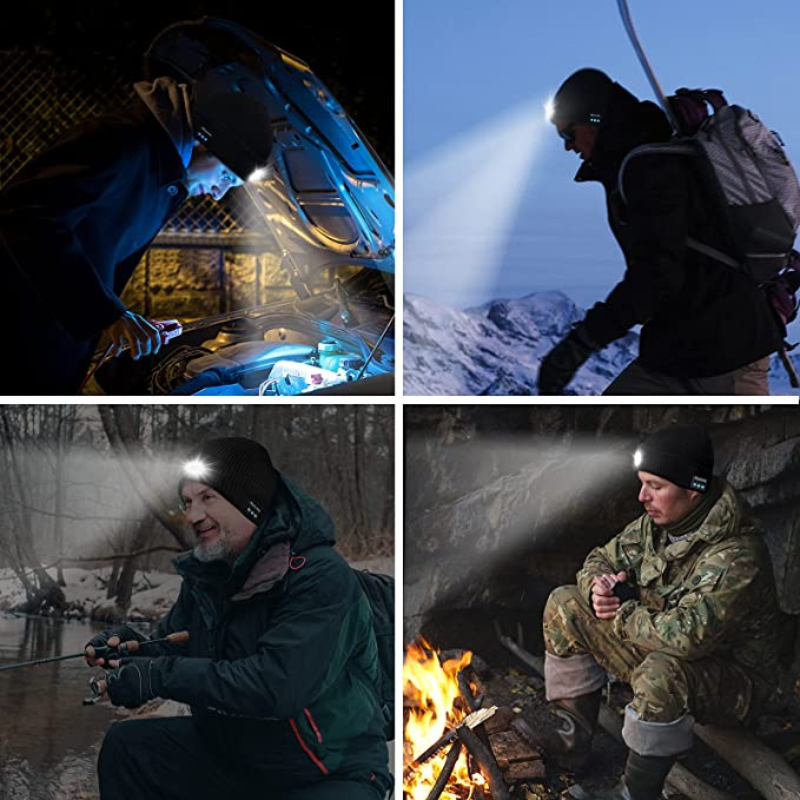 3-in-1 winter beanie - smarthood (with built-in Bluetooth music)