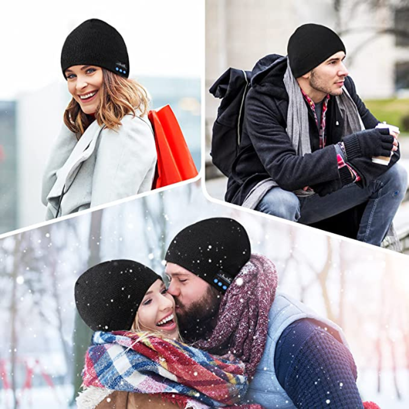 3-in-1 winter beanie - smarthood (with built-in Bluetooth music)