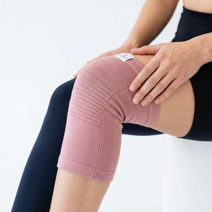 Premium Bamboo Knee Sleeve - Rose