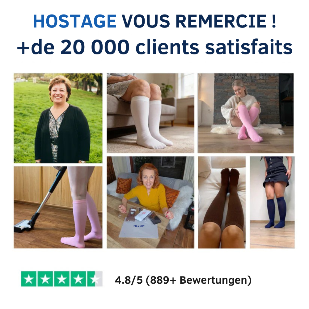 HOSTAGE - Bas de contention classiques