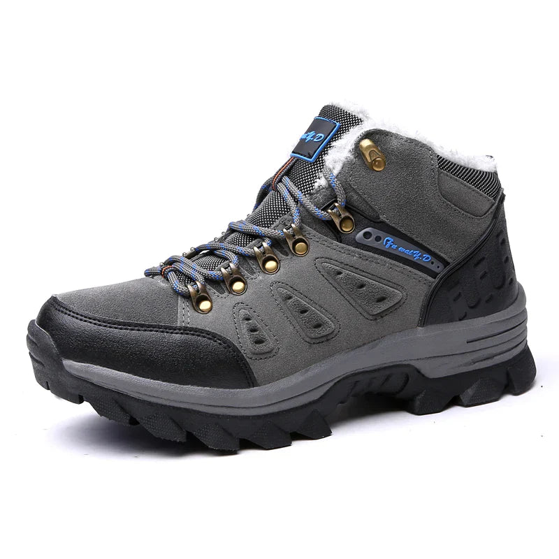 RANAO - Men's hiking boots, lined and wide fit