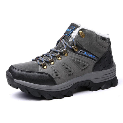 RANAO - Men's hiking boots, lined and wide fit