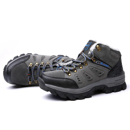 RANAO - Men's hiking boots, lined and wide fit