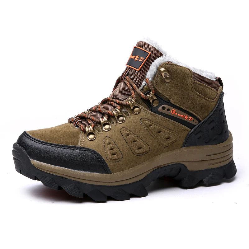 RANAO - Men's hiking boots, lined and wide fit
