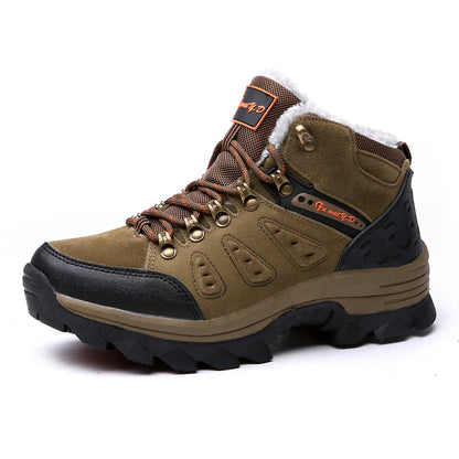 RANAO - Men's hiking boots, lined and wide fit