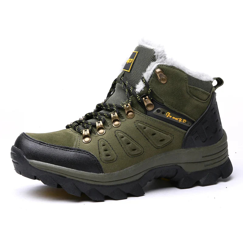 RANAO - Men's hiking boots, lined and wide fit