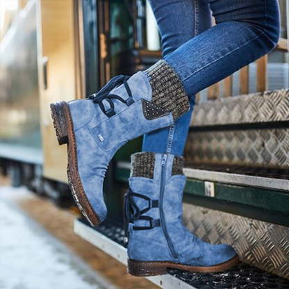 Women's Mid-Calf Winter Boots - Snobo