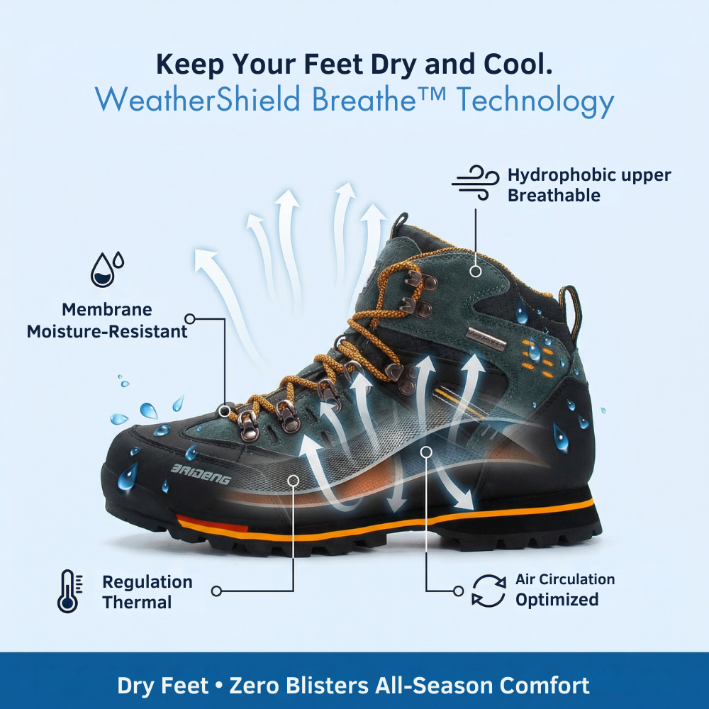 BRIDENG - 3G Non-Slip Hiking Boots