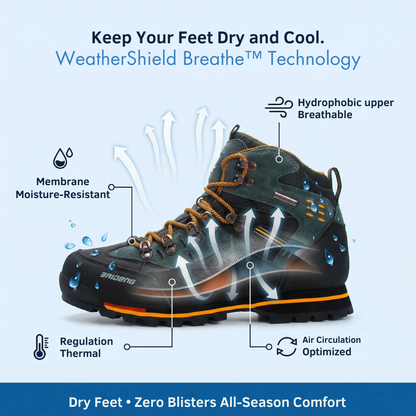 BRIDENG - 3G Non-Slip Hiking Boots