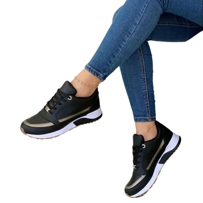 Anna's Trendige Damen Sneakers – Komfortable Schnürschuhe für Alltag & Aktiven Lebensstil-5