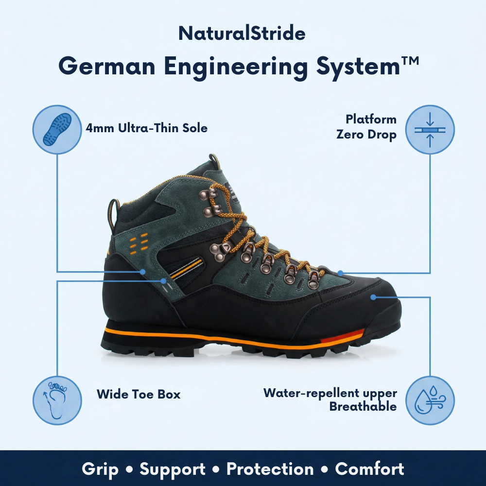 BRIDENG - 3G Non-Slip Hiking Boots