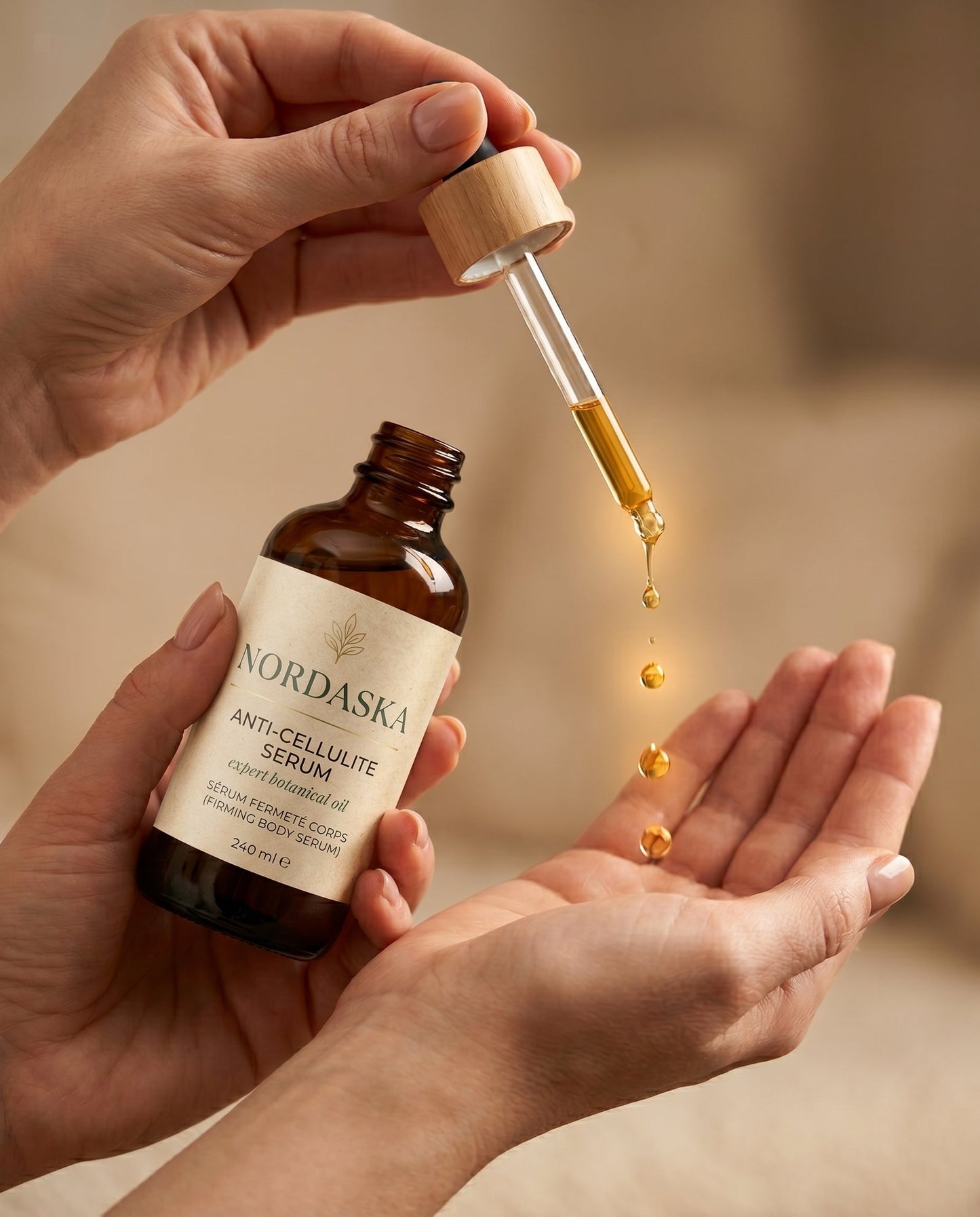 Sérum Anti-Cellulite Nordaska - Application