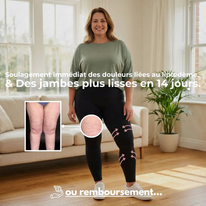 Leggings MoveLift 3D – Dites adieu naturellement à la douleur et au gonflement du lipœdème.