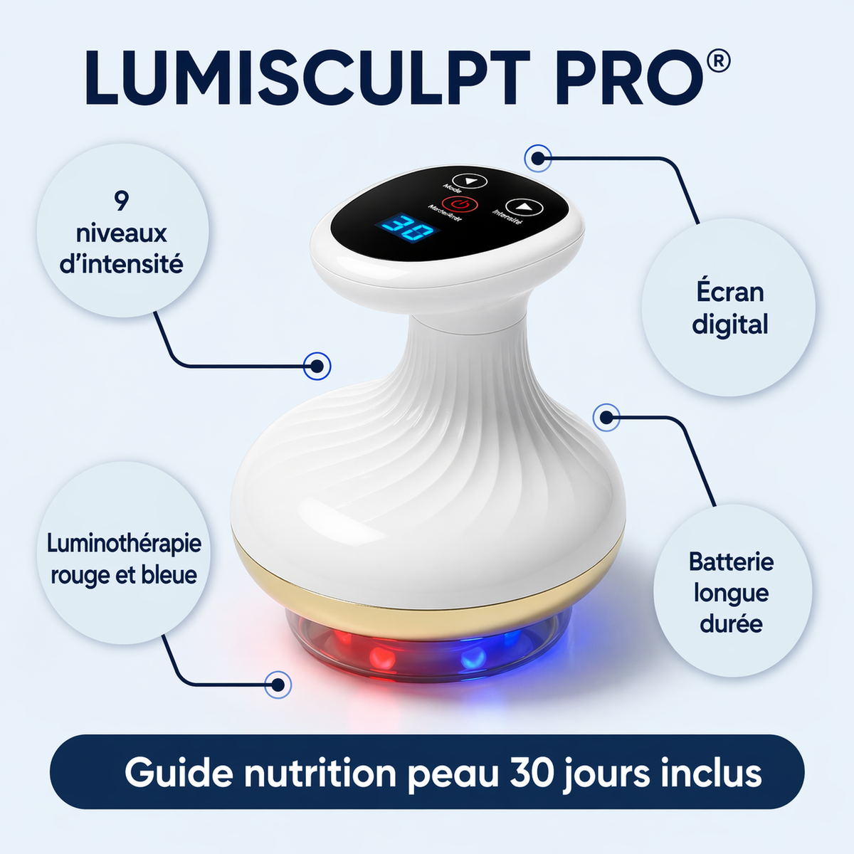 Nordaska Lumisculpt Pro - Masseur Corporel 4-en-1 - image 1