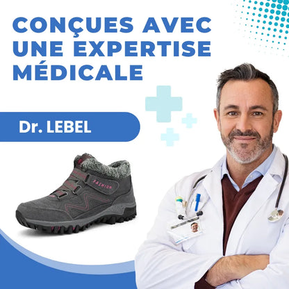 OrthoBoots™ - Fur-Lined Winter Hiking Boots