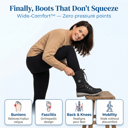 Orthopedic winter boots for women - (down to - 60°F) - ThermoWalk