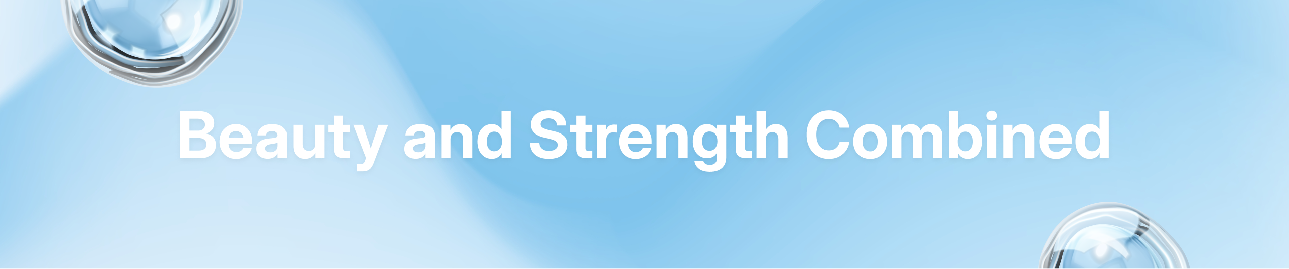 Beauty and Strength Combined bandeau