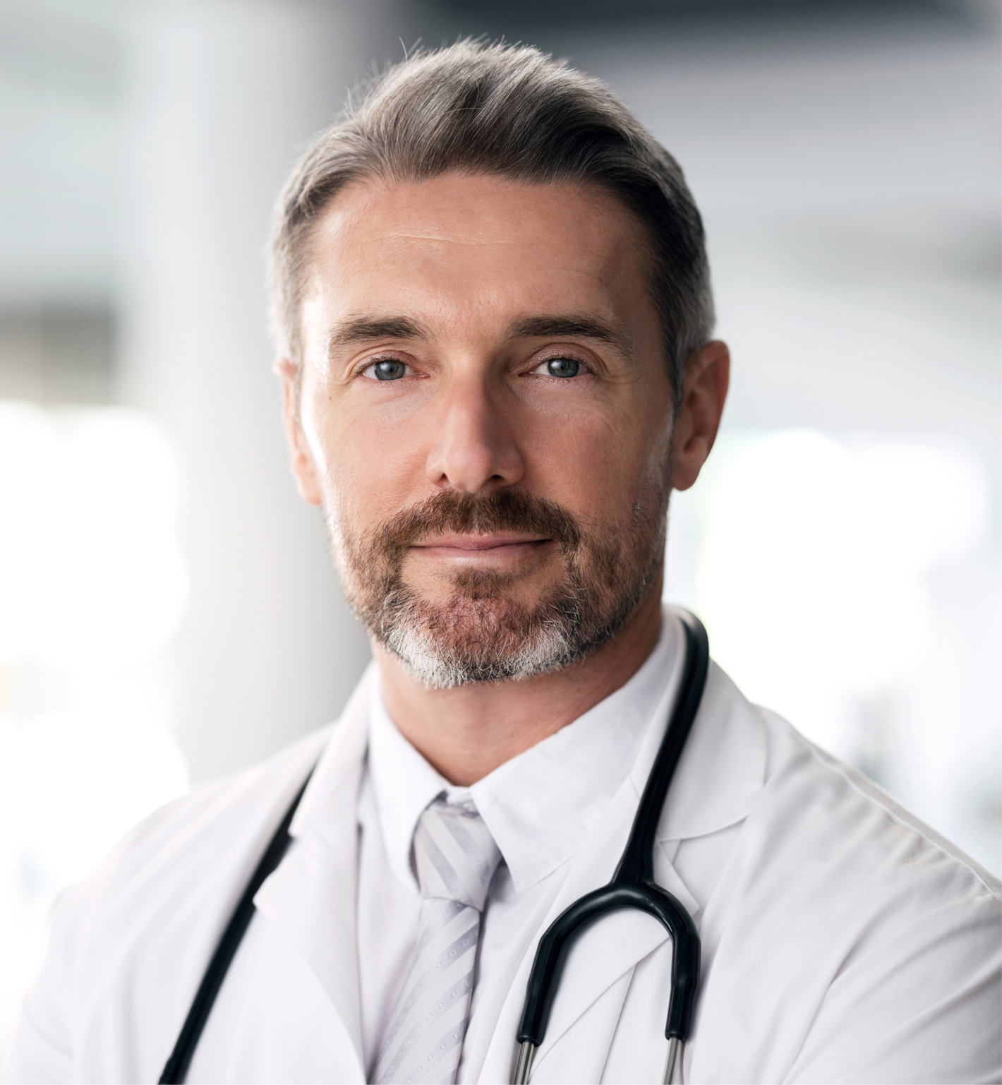 Expert doctor male