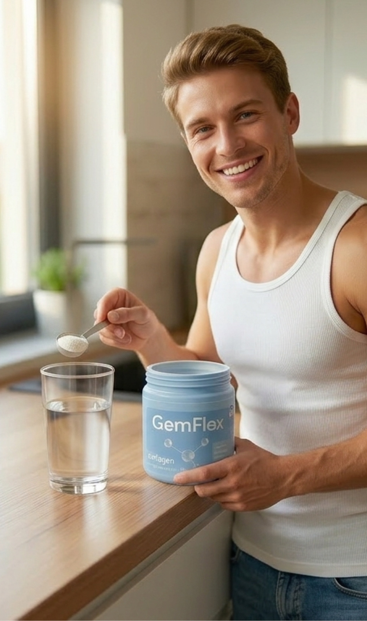 Real story - man kitchen with GemFlex