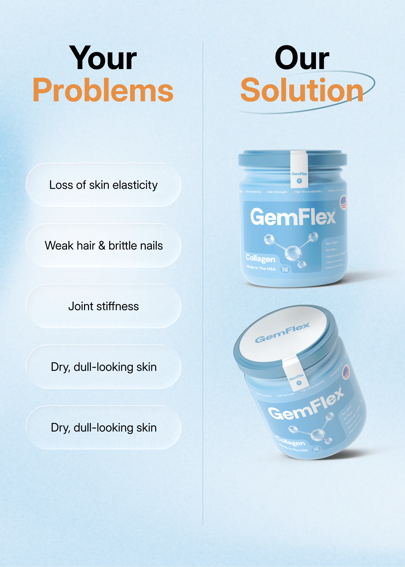 Your Problems vs Our Solution