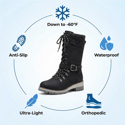Orthopedic winter boots for women - (down to - 60°F) - ThermoWalk .