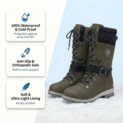 Orthopedic winter boots for women - (down to - 60°F) - ThermoWalk .
