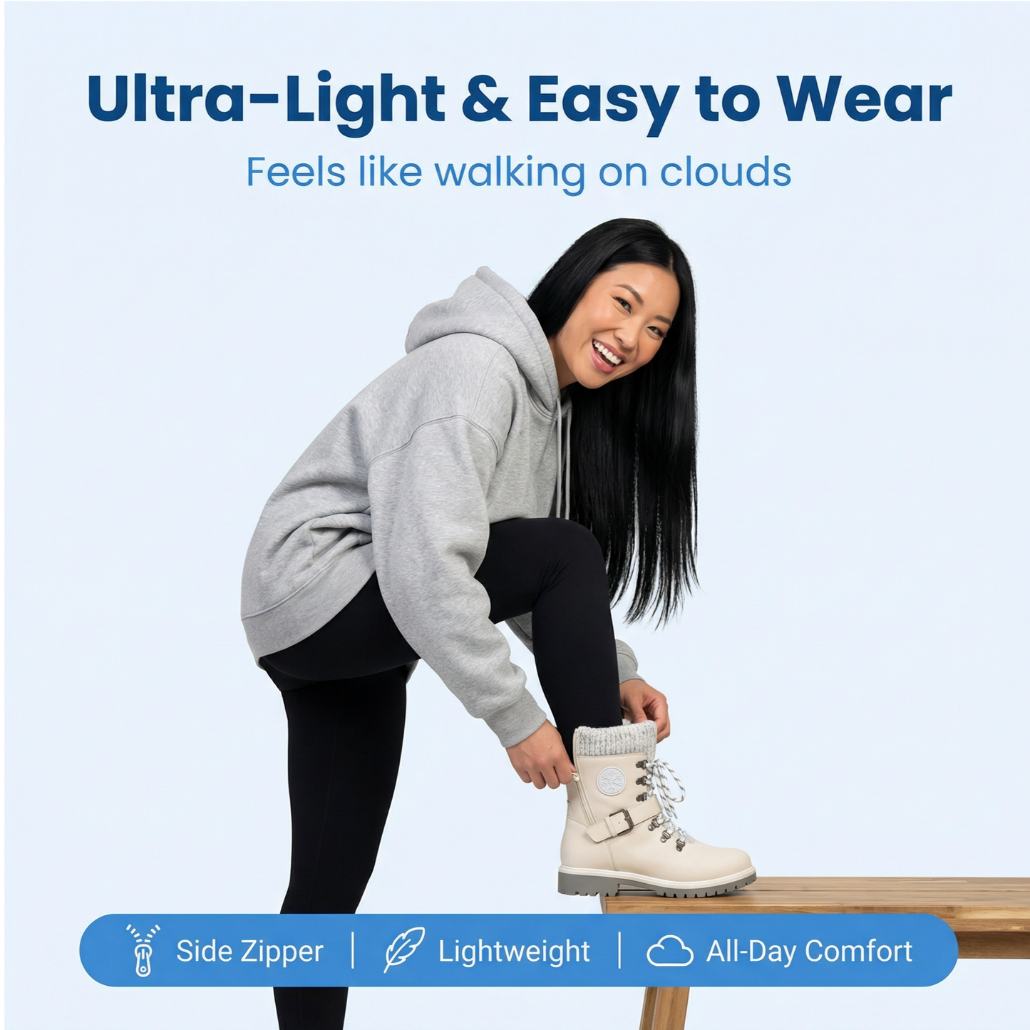 Orthopedic winter boots for women - (down to - 60°F) - ThermoWalk .
