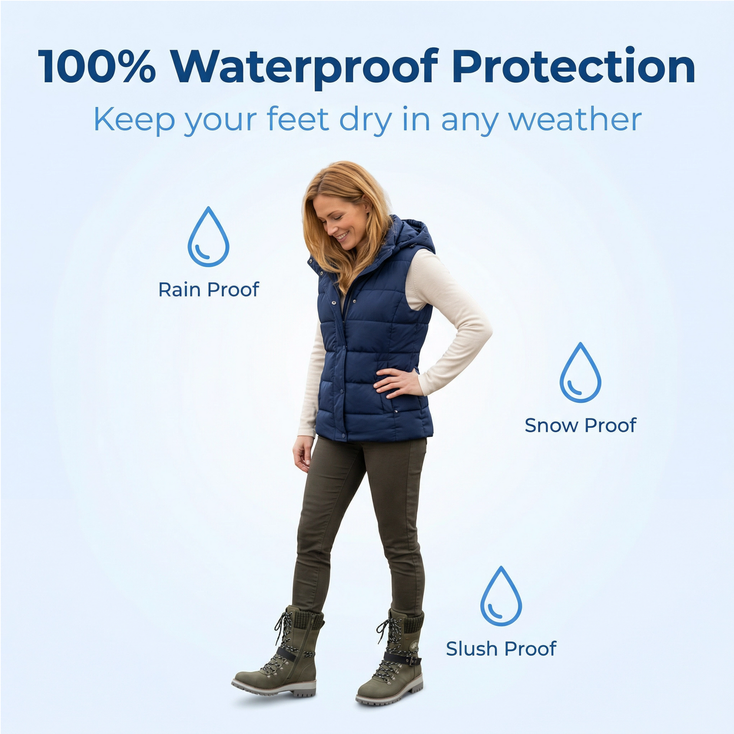 Orthopedic winter boots for women - (down to - 60°F) - ThermoWalk .