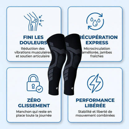 Reflex - Support de compression V2 pour les genoux et les jambes