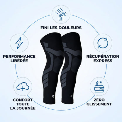 Reflex - Support de compression V2 pour les genoux et les jambes